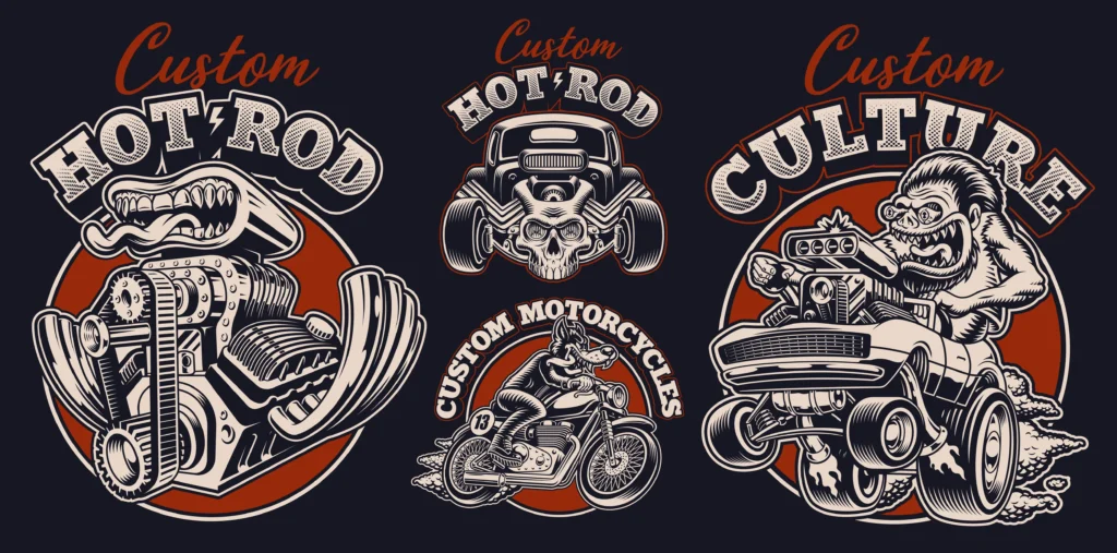 Handcrafted illustrative logo design, showcasing a personalized branding trend in Australia 2025.