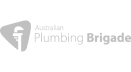 Logo of Plumbing Brigade, a professional plumbing service brand based in Australia.