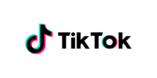 TikTok logo highlighting short-form content marketing opportunities.