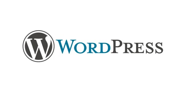 WordPress logo showing our expertise in website design and branding.